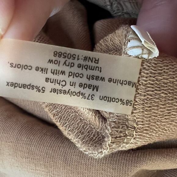 Anthropologies Sundays Rosie dress Pull Over Ruffle Honey Color Size Large - Picture 6 of 8